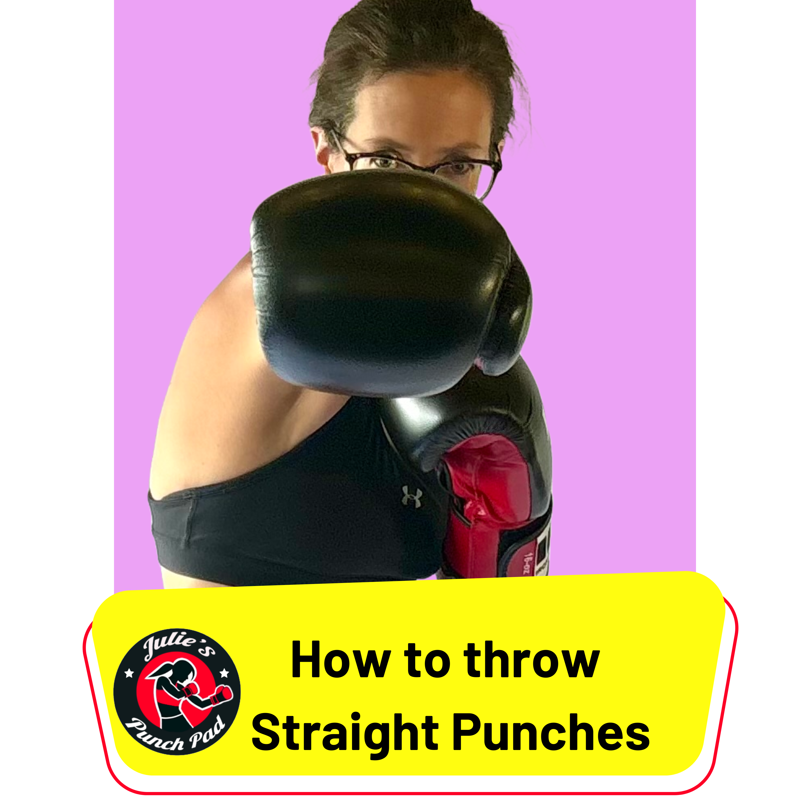 How to throw straight punches article graphic